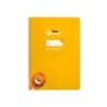 Cuaderno espiral liderpapel din a4 pautaguia tapa dura 80h 90 gr cuadro pautado 5mm color amarillo
