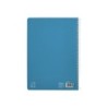 Cuaderno espiral liderpapel din a4 pautaguia tapa dura 80h 90 gr cuadro pautado 3mm color azul