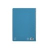 Cuaderno espiral liderpapel din a4 pautaguia tapa dura 80h 90 gr cuadro pautado 2,5mm color azul