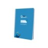 Cuaderno espiral liderpapel din a5 pautaguia tapa blanda 40h 75 gr cuadro pautado 5mm color azul
