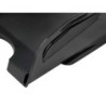 Bandeja sobremesa plastico q-connect gran capacidad con asa negro opaco 386x270x115mm