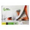 Bloc dibujo liderpapel lineal vanguardia 230x325mm 20 hojas 130g/m2 con recuadro perforado