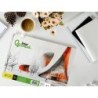 Bloc dibujo liderpapel lineal vanguardia 230x325mm 20 hojas 130g/m2 con recuadro perforado