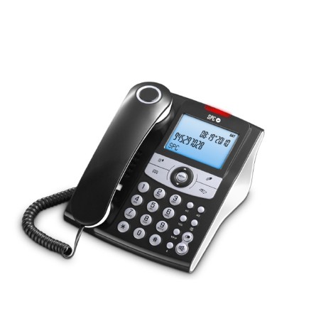 Telefono spc sobremesa/mural elegance pantalla 2,9\ retroiluminada con rellamada 8 niveles volumen opcion mute