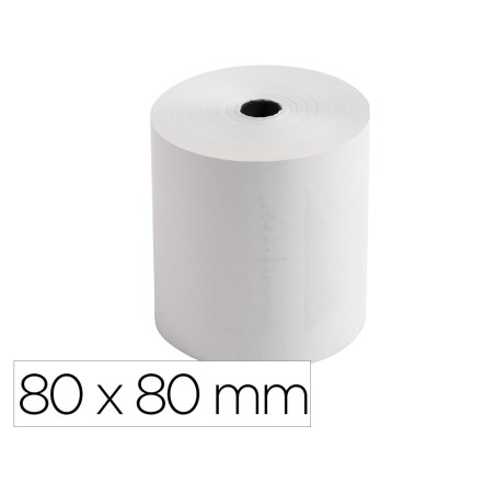 Rollo sumadora exacompta termico 80x80 mm 48 g/m2 sin bpa