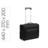 Maletin para portatil exacompta valisette exactive 15.6\ slim con asa extraible color negro 440x370x200 mm