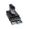 Fichero cajones de sobremesa exacompta skandi din a4 polipropileno reciclado 3 cajones colores surtidos