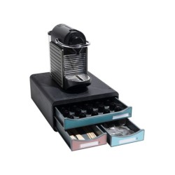 Fichero cajones de sobremesa exacompta skandi din a4 polipropileno reciclado 3 cajones colores surtidos