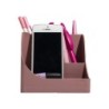 Organizador de sobremesa exacompta skandi color rosa viejo 155x119x109 mm