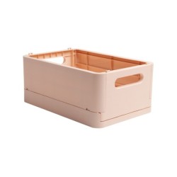 Caja plegable exacompta midi skandi polipropileno reciclado color nude 276x188x120 mm