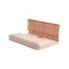 Caja plegable exacompta midi skandi polipropileno reciclado color nude 276x188x120 mm