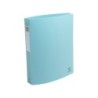 Carpeta de 4 anillas 30 mm exacompta skandi din a4 polipropileno reciclado colores surtidos