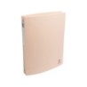 Carpeta de 4 anillas 30 mm exacompta skandi din a4 polipropileno reciclado colores surtidos