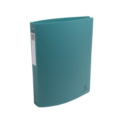 Carpeta de 4 anillas 30 mm exacompta skandi din a4 polipropileno reciclado colores surtidos