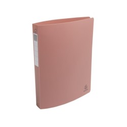 Carpeta de 4 anillas 30 mm exacompta skandi din a4 polipropileno reciclado colores surtidos