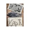 Rotulador artline calibrado micrometrico negro illustration pen billetera ek-280w3iln resistente al
