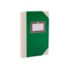 Libro cartone cosido fernandes flecha din a6 rayado horizontal 50 hojas 100 gr verde