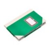 Libro cartone cosido fernandes flecha din a6 rayado horizontal 50 hojas 100 gr verde