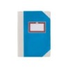 Libro cartone cosido fernandes flecha din a6 rayado horizontal 50 hojas 100 gr azul