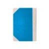 Libro cartone cosido fernandes flecha din a6 rayado horizontal 50 hojas 100 gr azul