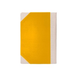 Libro cartone cosido fernandes flecha din a6 rayado horizontal 50 hojas 100 gr amarillo