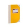 Libro cartone cosido fernandes flecha din a6 rayado horizontal 50 hojas 100 gr amarillo