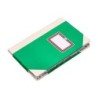 Libro cartone cosido fernandes flecha din a6 liso 50 hojas 100 gr verde