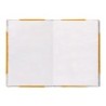 Libro cartone cosido fernandes flecha din a6 liso 50 hojas 100 gr naranja