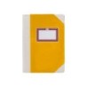 Libro cartone cosido fernandes flecha din a6 liso 50 hojas 100 gr amarillo