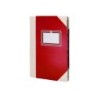 Libro cartone cosido fernandes flecha din a5 rayado horizontal 50 hojas 100 gr rojo