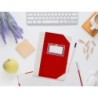 Libro cartone cosido fernandes flecha din a4 rayado horizontal 50 hojas 100 gr rojo