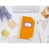 Libro cartone cosido fernandes flecha din a4 rayado horizontal 50 hojas 100 gr naranja