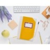 Libro cartone cosido fernandes flecha din a4 liso 50 hojas 100 gr amarillo