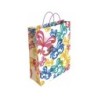 Bolsa para regalo basika papel estucado 160 gr todo año con asa retorcida tamaño l 3214x40 cm