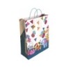 Bolsa para regalo basika papel estucado 160 gr todo año con asa retorcida tamaño l 3214x40 cm