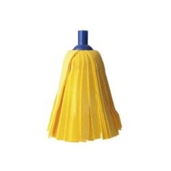 Fregona de tiras amarillas super absorbente uso domestico y profesional