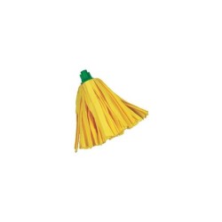 Fregona de tiras amarillas super absorbente uso domestico y profesional