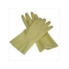 Guantes de latex satinados con relieve anti deslizante sin polvo par talla grande