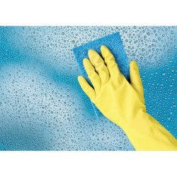 Guantes de latex satinados con relieve anti deslizante sin polvo par talla grande