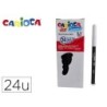 Rotulador carioca joy monocolor negro caja de 24 unidades
