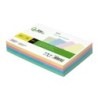 Tarjeta liderpapel para estudiar lisa cartulina de colores 170 gr/m2 160x220mm paquete de 200 unidades