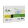 Tarjeta liderpapel para estudiar lisa cartulina de colores 170 gr/m2 125x200mm paquete de 200 unidades