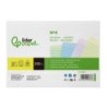 Tarjeta liderpapel para estudiar rayada cartulina de colores 170 gr/m2 125x200mm paquete de 200 unidades