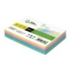 Tarjeta liderpapel para estudiar rayada cartulina de colores 170 gr/m2 100x150mm paquete de 200 unidades