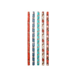 Papel de regalo liderpapel navidad rollo ancho 70 cm longitud 2 mt gramaje 60 gr diseños surtidos c-2024