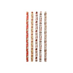 Papel de regalo liderpapel navidad rollo ancho 70 cm longitud 2 mt gramaje 60 gr diseños surtidos b-2024