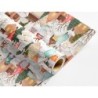 Papel de regalo liderpapel navidad rollo ancho 70 cm longitud 2 mt gramaje 60 gr diseños surtidos b-2024