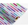 Papel de regalo liderpapel todo año rollo ancho 70 cm longitud 2 mt gramaje 60 gr diseños surtidos c-2024