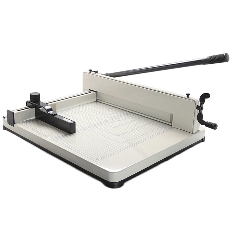 Guillotina q-connect kf14297 manual profesional largo del corte 430 mm capacidad 400 hojas Guillotina q-connect kf14297 manual profesional largo del corte 430 mm capacidad 400 hojas