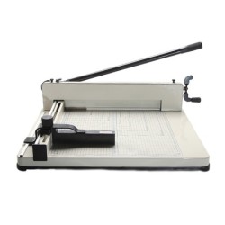 Guillotina q-connect kf14297 manual profesional largo del corte 430 mm capacidad 400 hojas